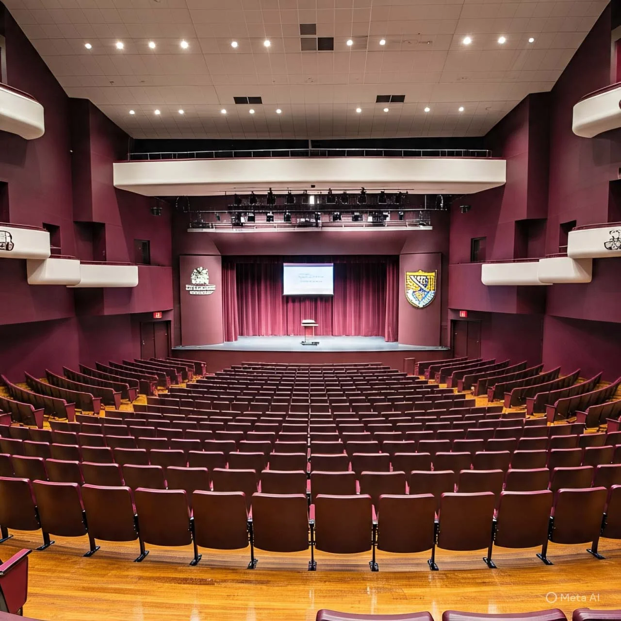 The auditorium